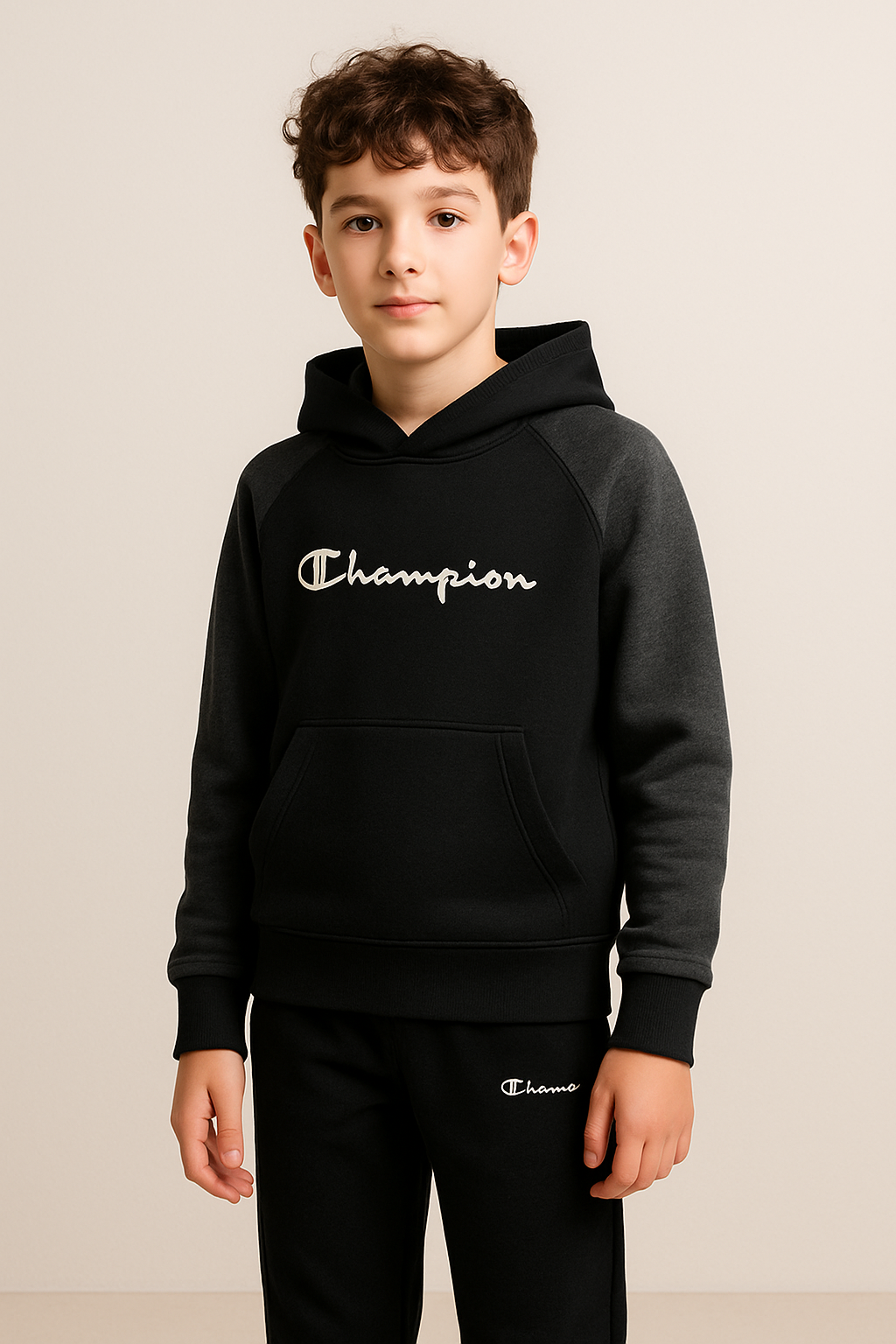 Champion Boys Winter Tracksuit – Premium Soft & Sporty