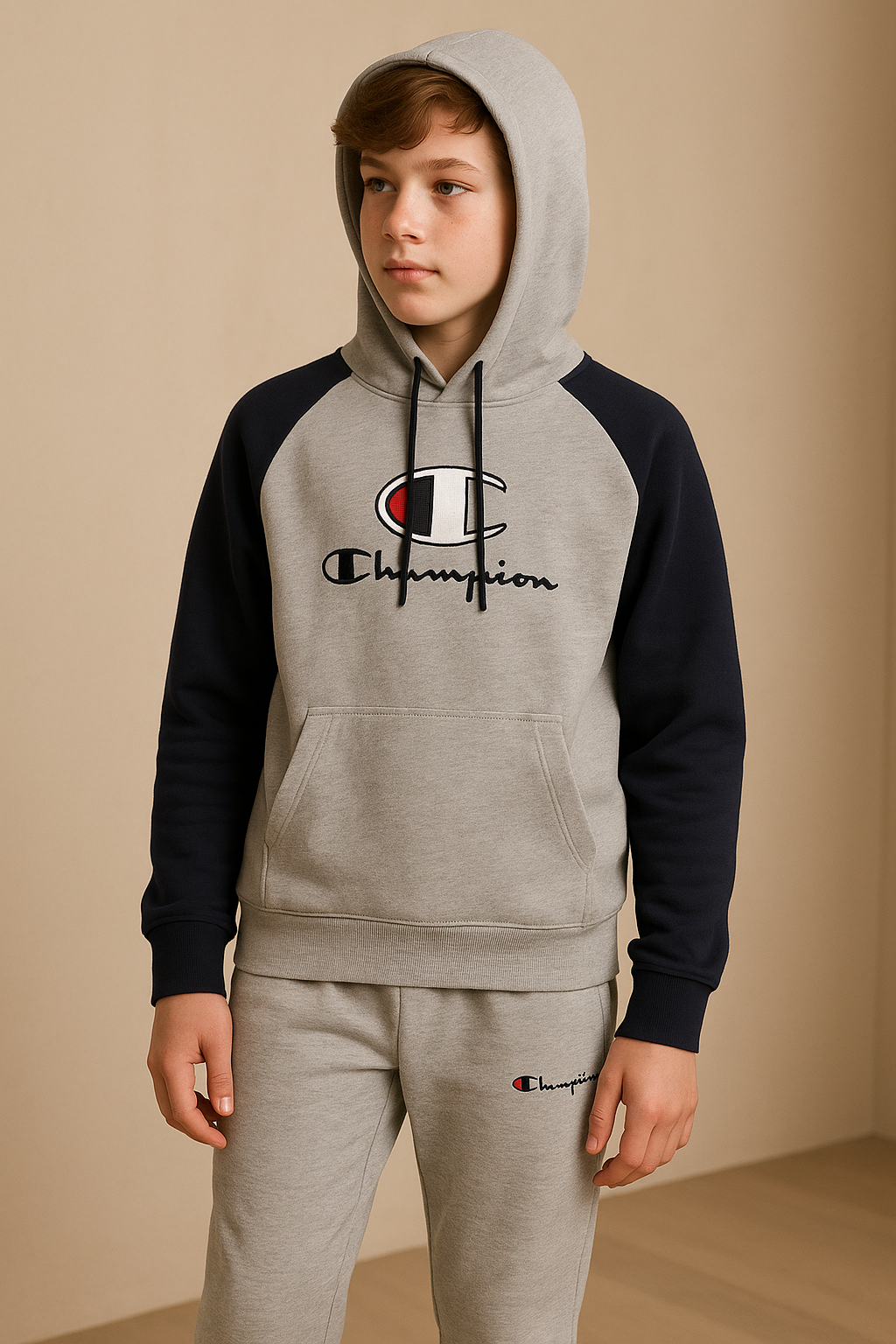 Champion Boys Winter Tracksuit – Premium Soft & Sporty