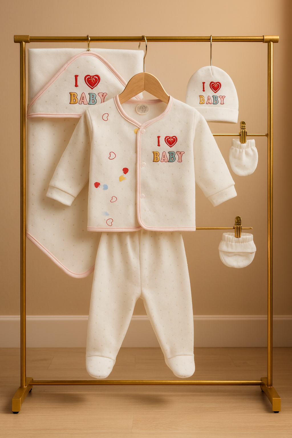 I Love Baby Newborn Suit – Super Soft & Adorable Essentials