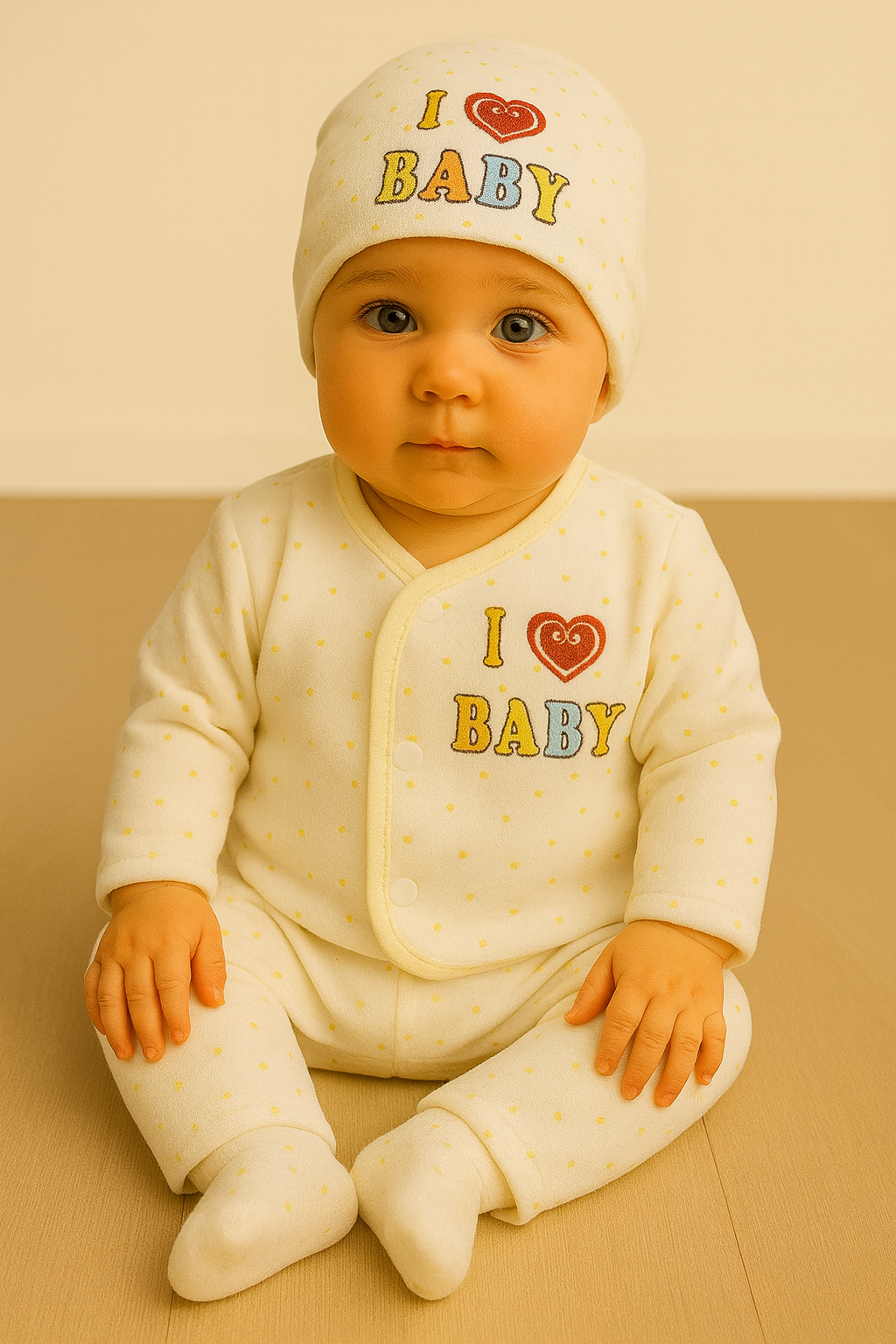 I Love Baby Newborn Suit – Super Soft & Adorable Essentials