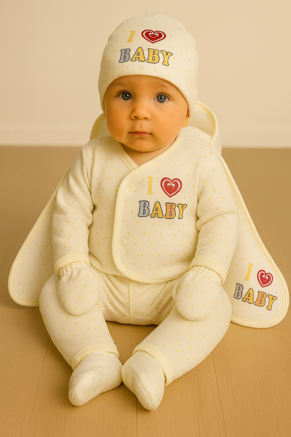 I Love Baby Newborn Suit – Super Soft & Adorable Essentials