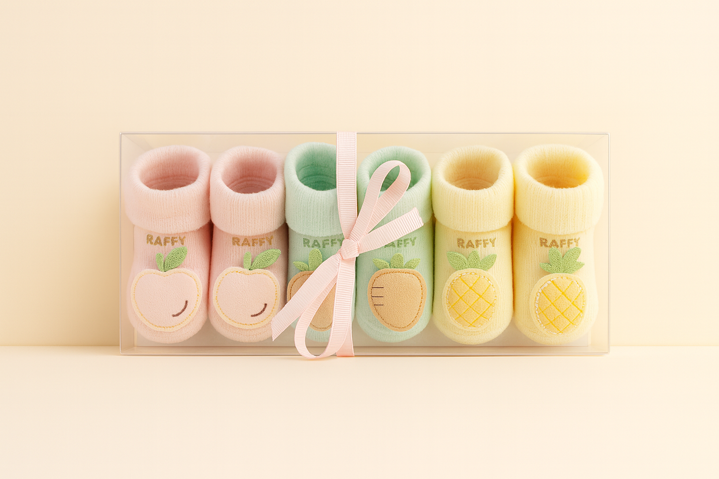 Newborn Baby shoes Pack of 3 pair | Soft Cotton Baby Shoes