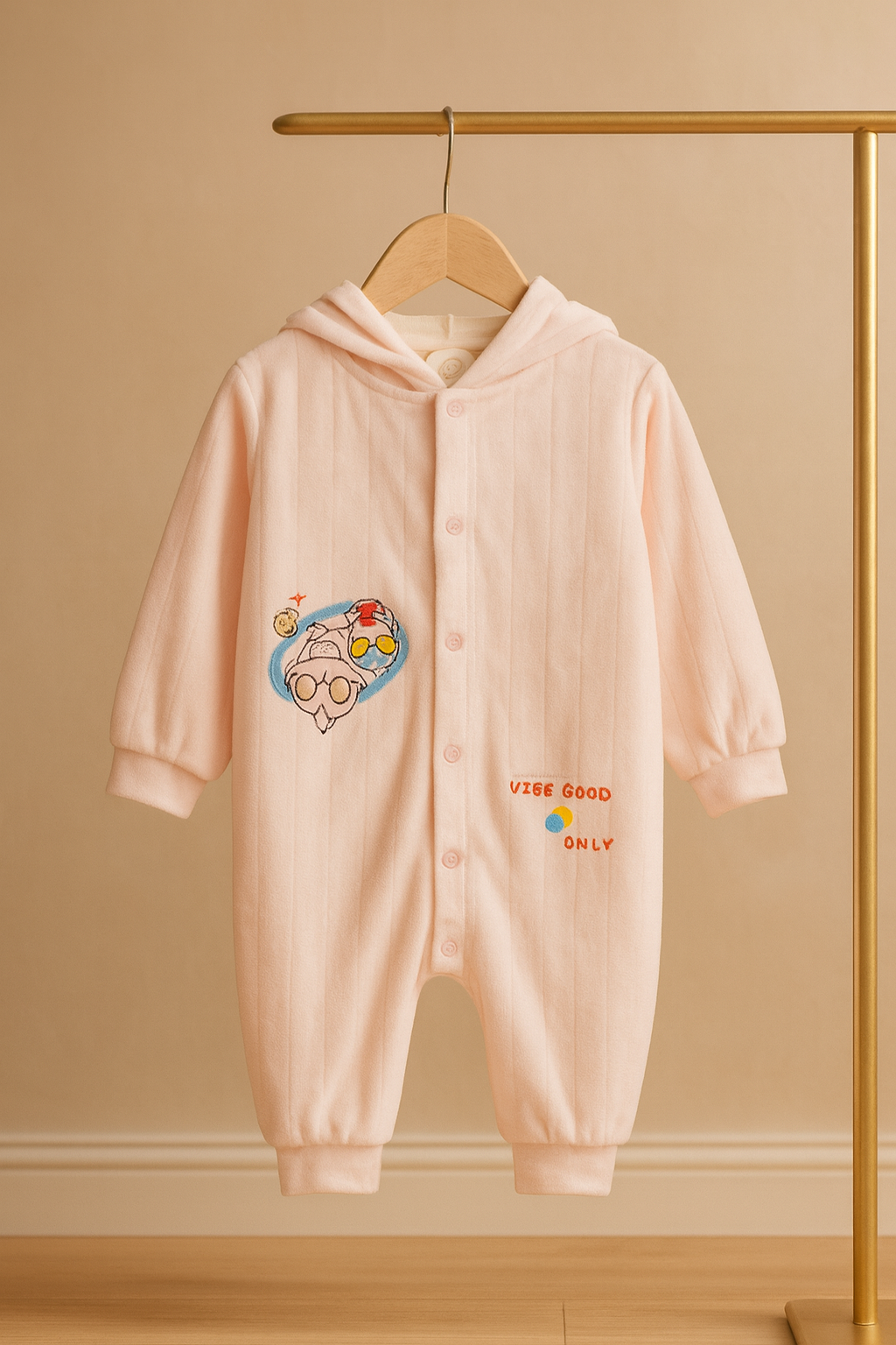 Baby Romper – Soft Cotton Full Sleeve.
