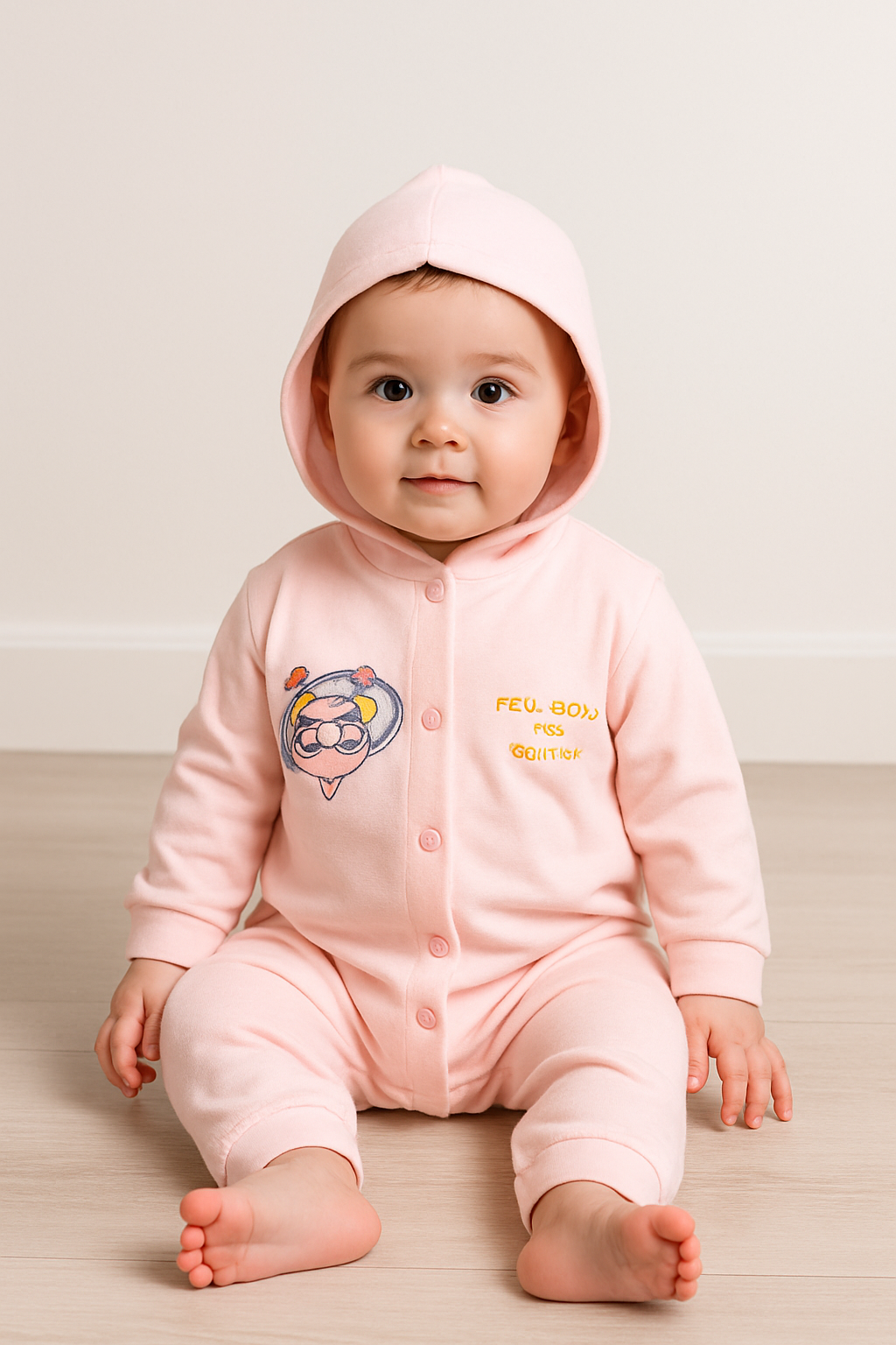 Baby Romper – Soft Cotton Full Sleeve.