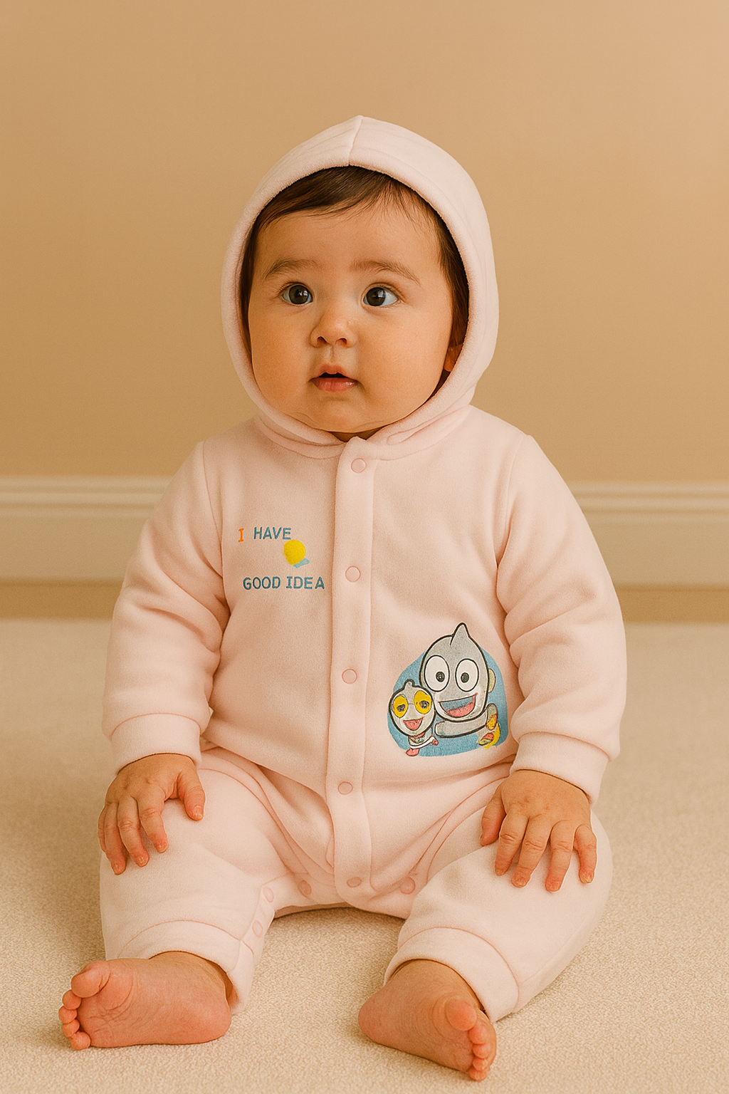 Baby Romper – Soft Cotton Full Sleeve