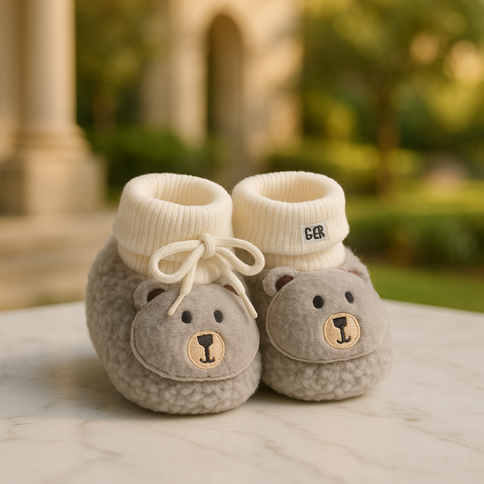 Baby Booties Pack of 2 – Warm fur Shoes