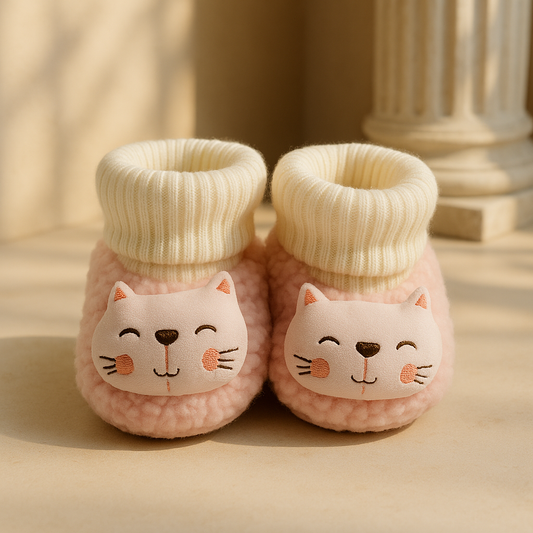 Baby Booties Pack of 2 – Warm fur Shoes