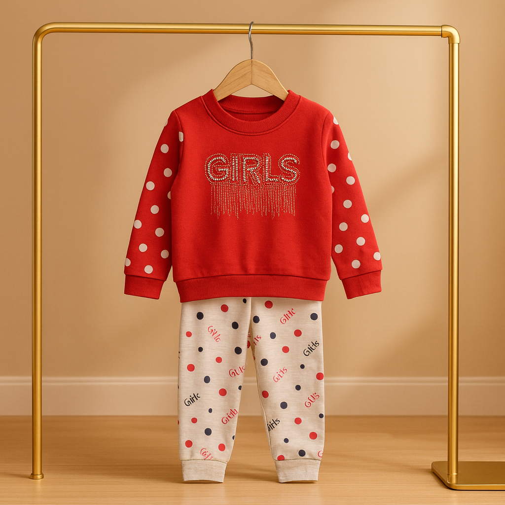 Girls Winter Set – Cozy, Cute & Playful Warmth