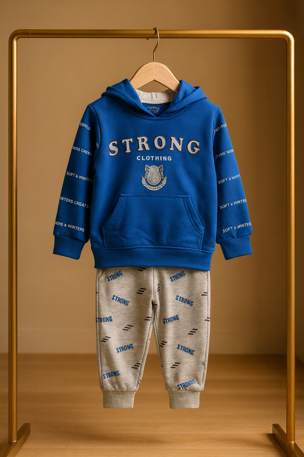 Winter Hoodie Set – Soft, Warm & Stylish for Little Champs