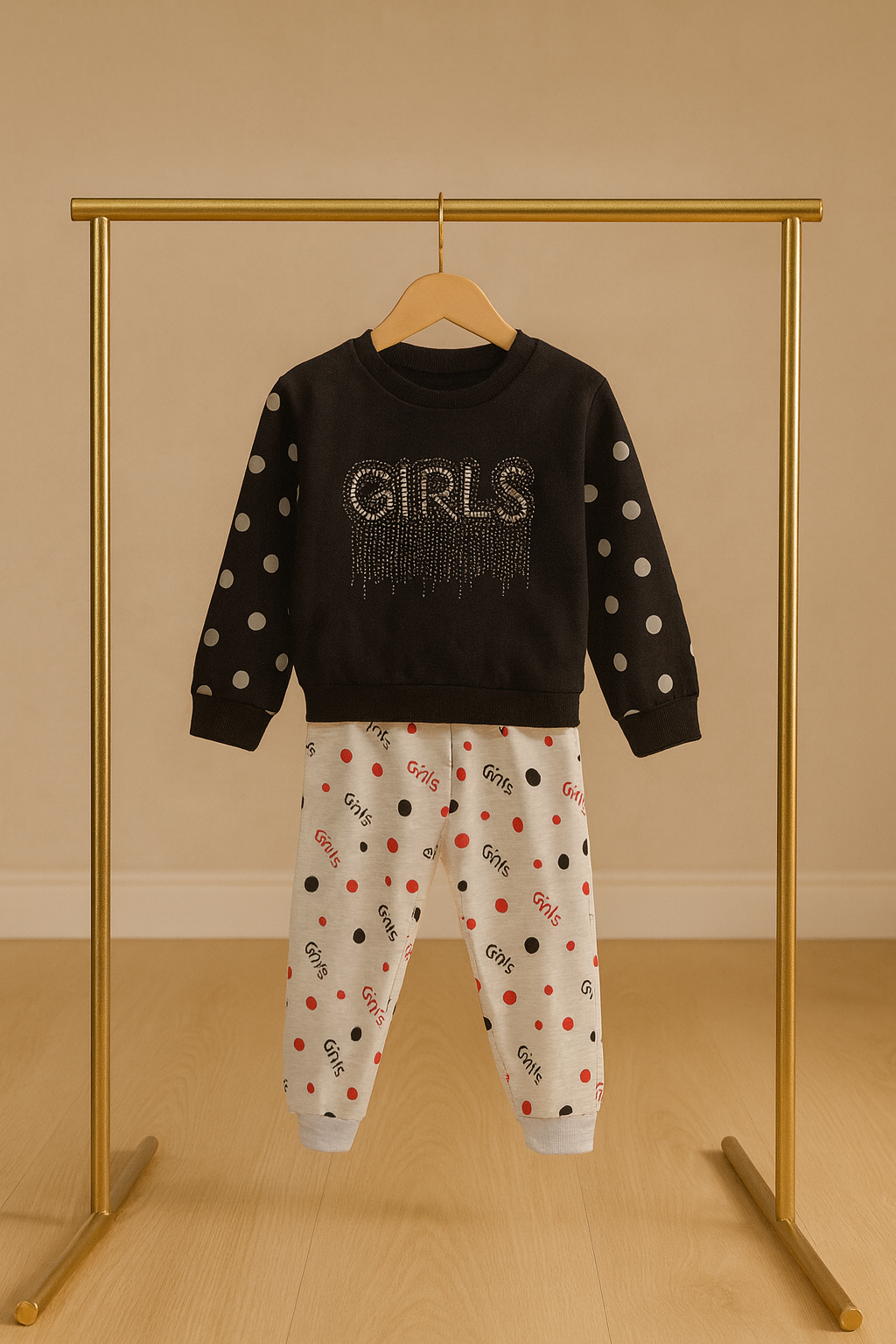 Girls Winter Set – Cozy, Cute & Playful Warmth