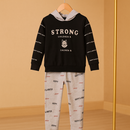 Winter Hoodie Set – Soft, Warm & Stylish for Little Champs