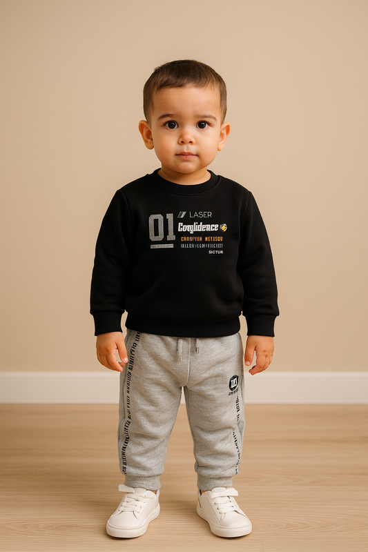 Winter Hoodie Set Original 01 – Soft, Sporty & Cozy for Little Boys