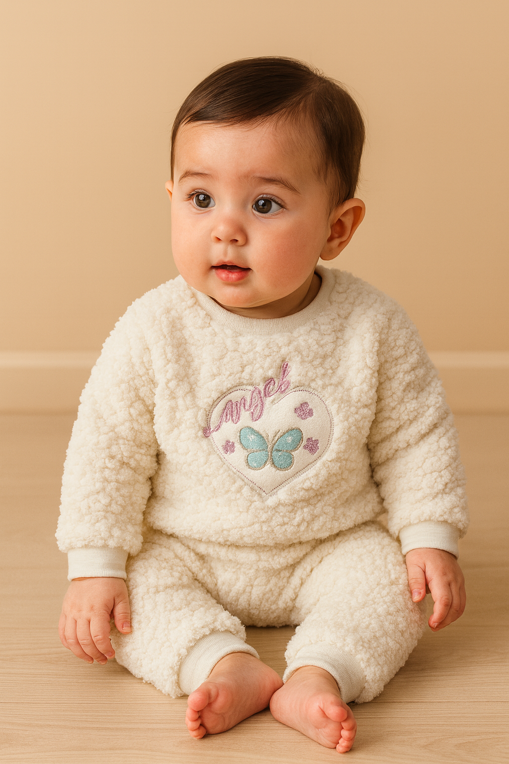 Angel Baby Winter Suit Mulaim Warmth for Little Royals