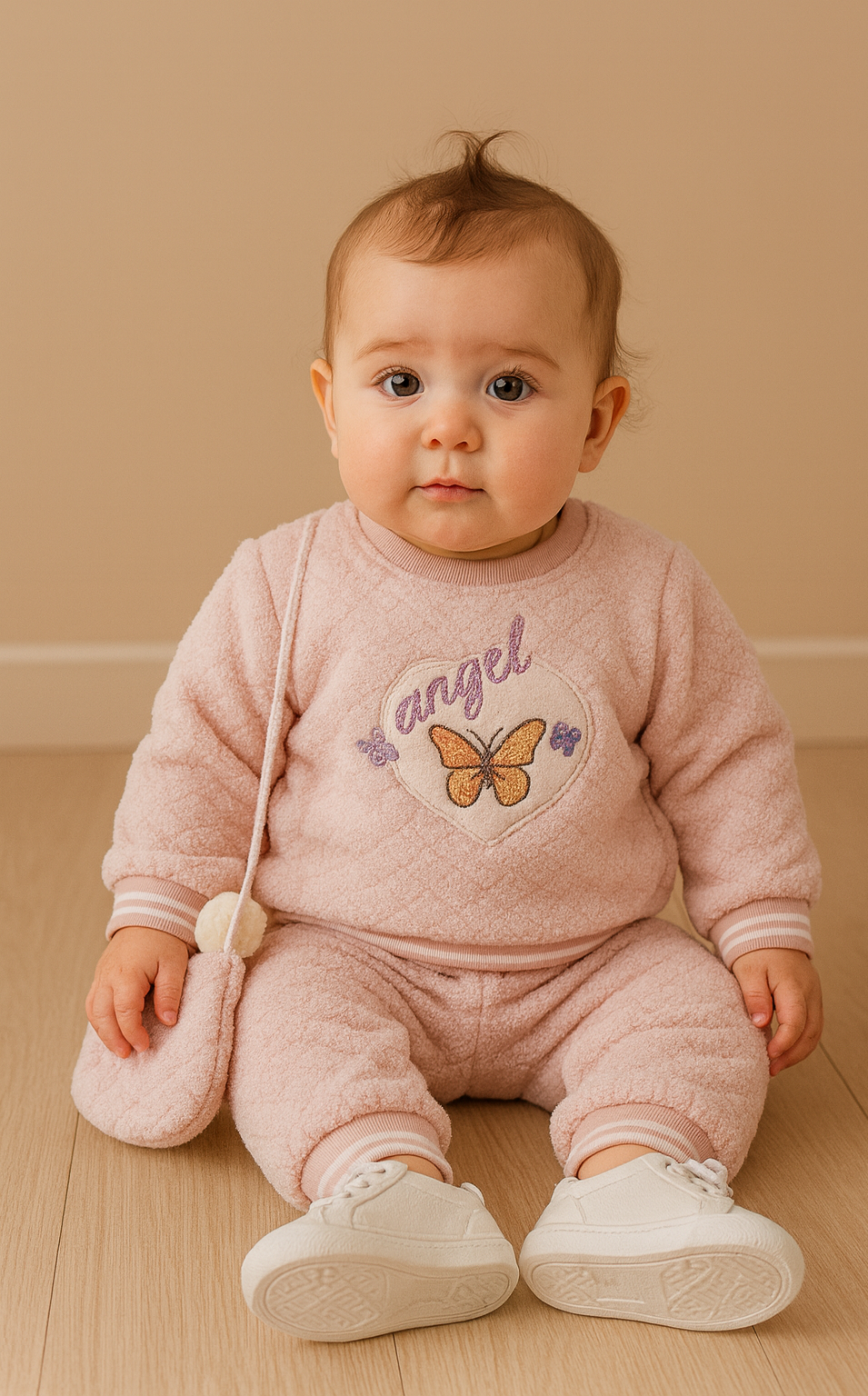 Angel Baby Winter Suit Mulaim Warmth for Little Royals