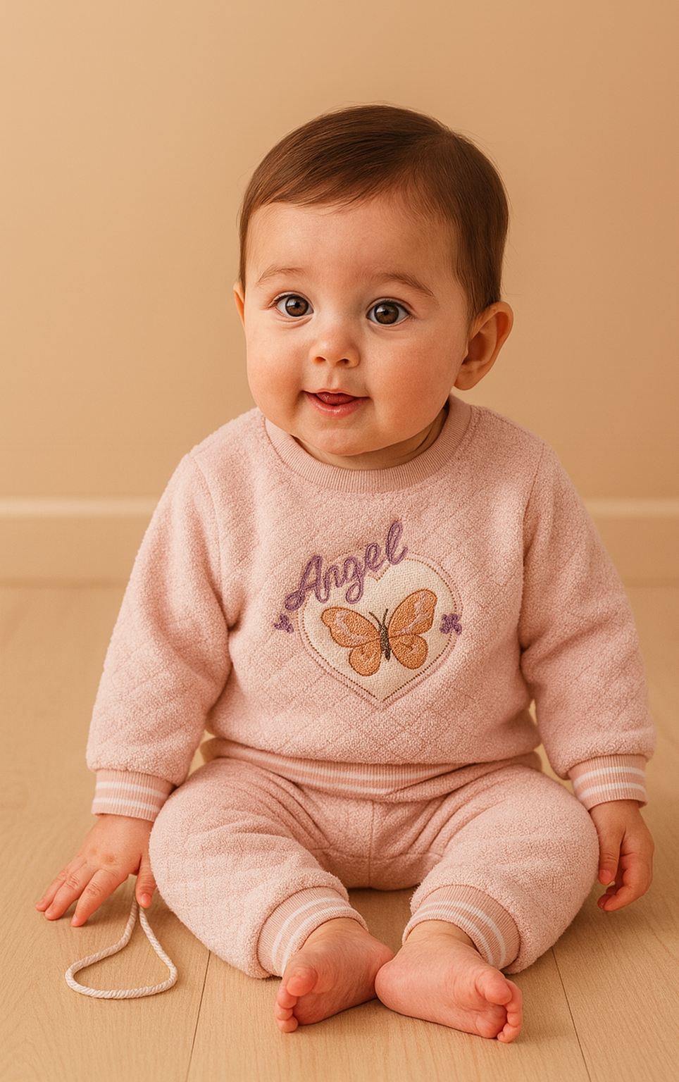 Angel Baby Winter Suit Mulaim Warmth for Little Royals