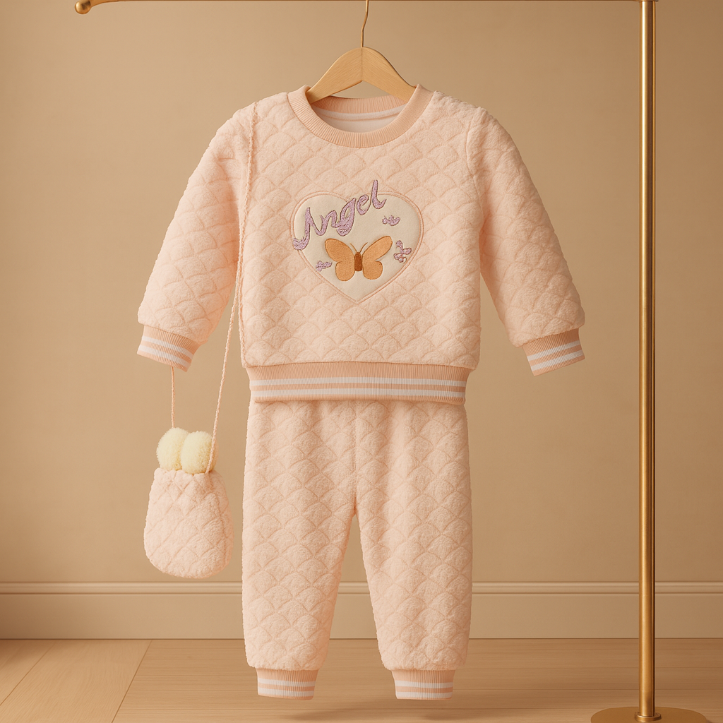 Angel Baby Winter Suit Mulaim Warmth for Little Royals