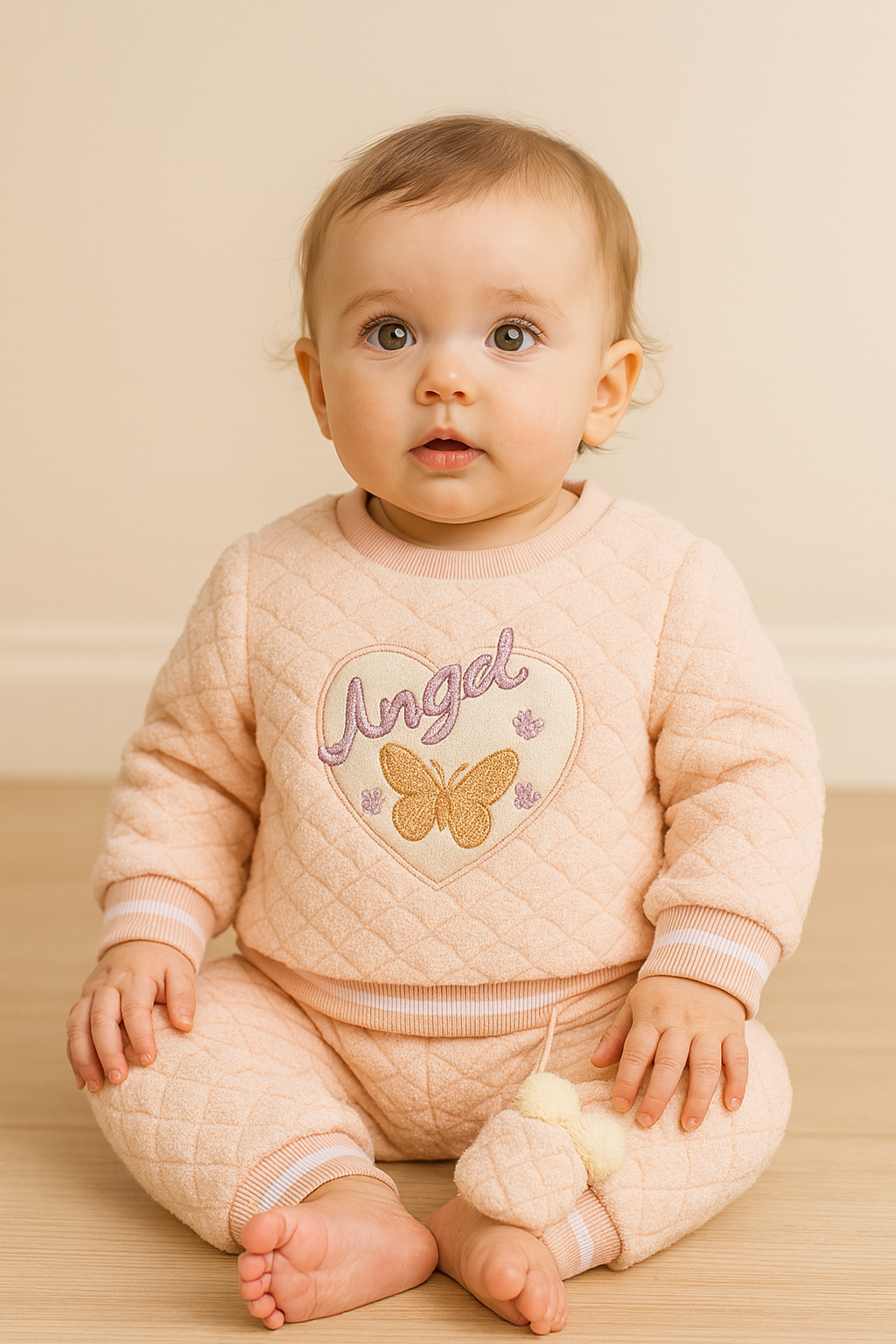 Angel Baby Winter Suit Mulaim Warmth for Little Royals