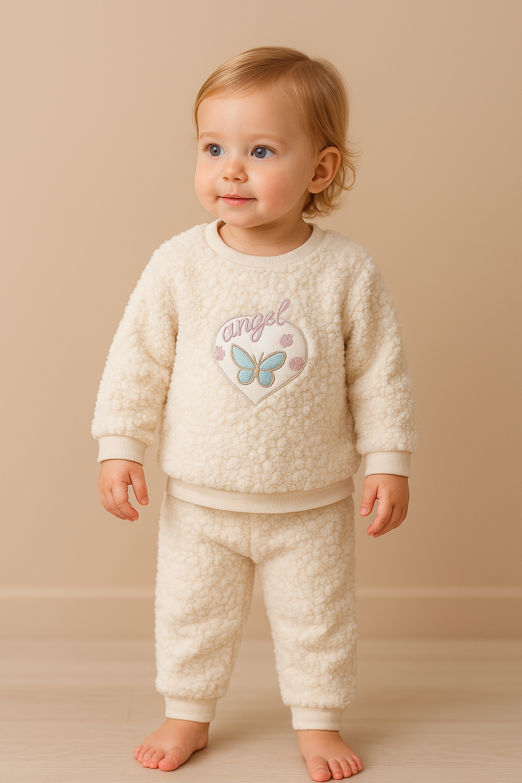 Angel Baby Winter Suit Mulaim Warmth for Little Royals