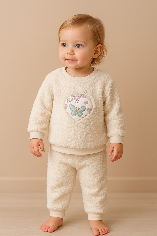 Angel Baby Winter Suit Mulaim Warmth for Little Royals