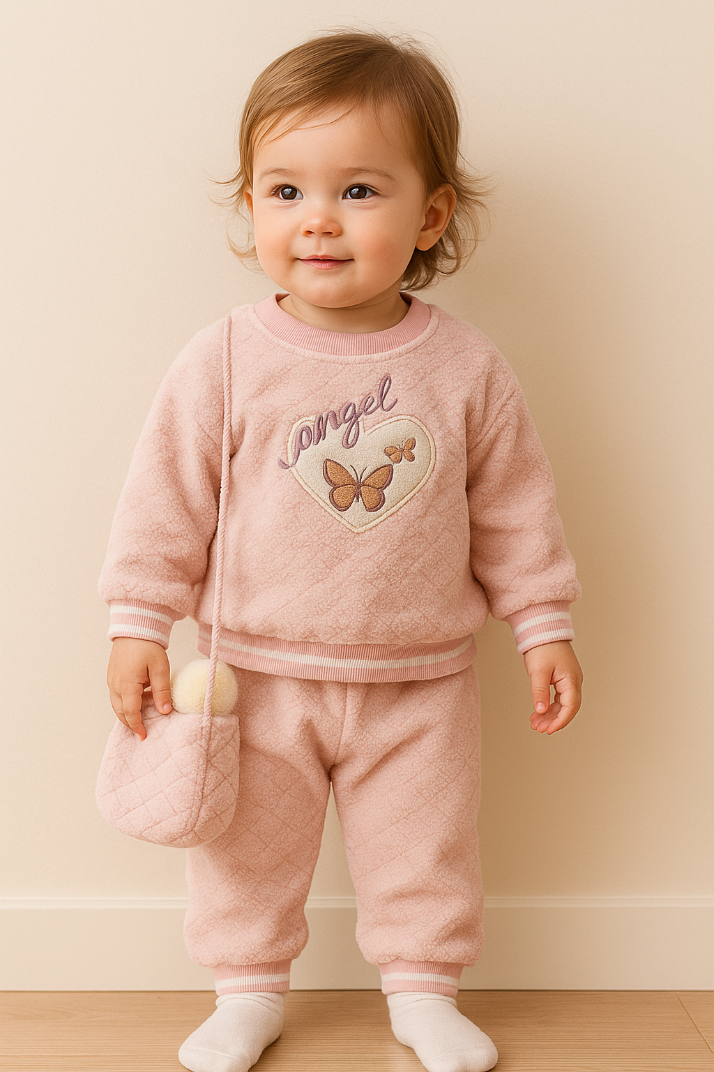 Angel Baby Winter Suit Mulaim Warmth for Little Royals