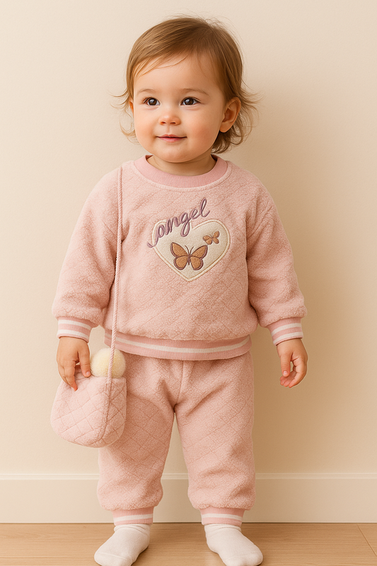 Angel Baby Winter Suit Mulaim Warmth for Little Royals