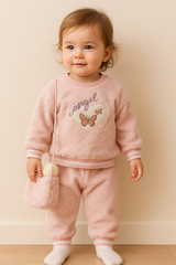 Angel Baby Winter Suit Mulaim Warmth for Little Royals