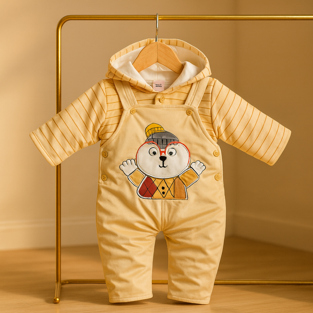 Baby Romper Cozy Cartoon Mulaim