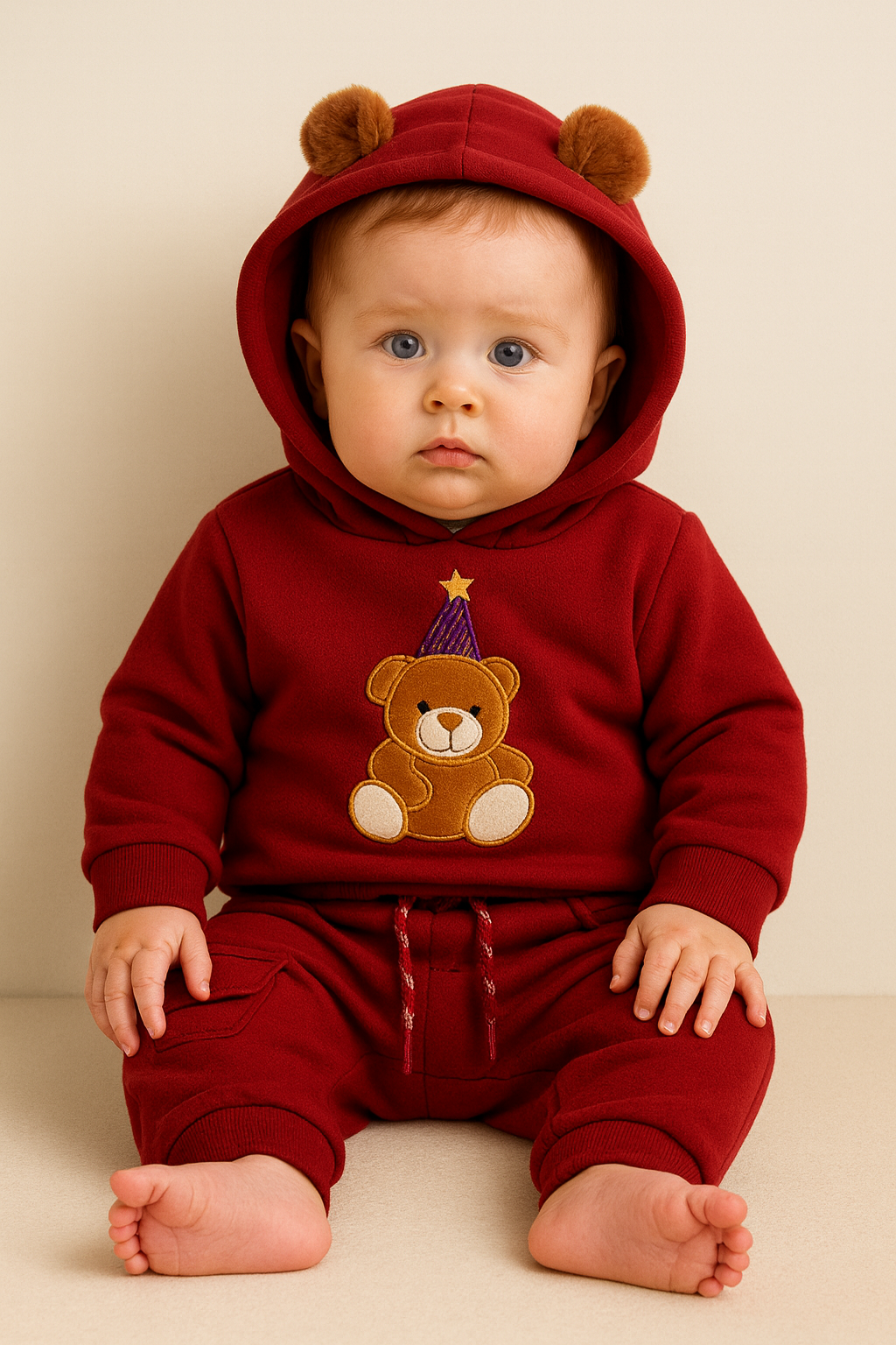 Premium Teddy Hoodie & Jogger Set | Super Soft Winter Wear