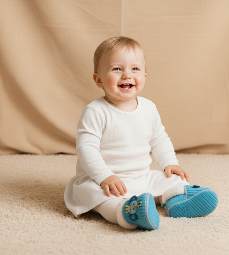 Pack of 2 Baby Winter Booties – Ultra Soft & Mulaim Warmth