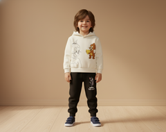 Tom & Jerry Soft Mulaim Hoodie Set (2–3 Years)