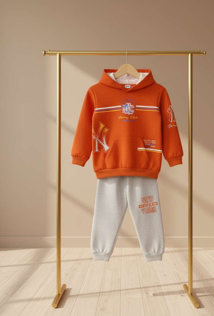 Winter Hoodie Set – Trendy, Warm