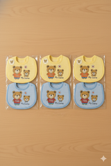 Baby Bibs pack of 2 pieces | Soft Cotton Feeding Bib for Newborn & Infants