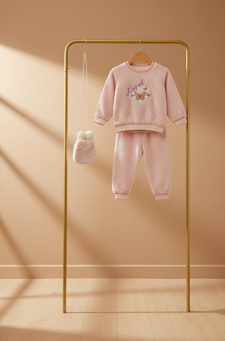 Angel Baby Winter Suit Mulaim Warmth for Little Royals