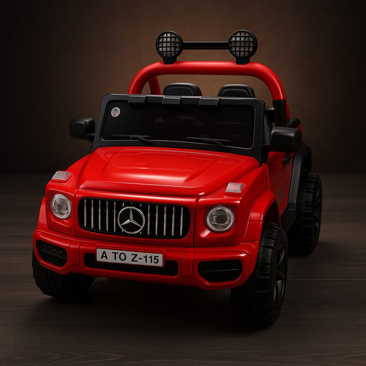 Kids Electric Ride-On Jeep – Mercedes G-Class Style | 12V Battery Car with LED Lights & Music