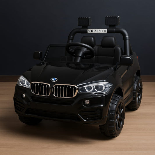 BMW-Style 218 Speed Ride-On Electric SUV Car for Kids – Luxury Rechargeable Vehicle with Dual Motors & Lights