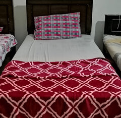 Single Bed Blanket Soft Fleece – Warm Lightweight Winter Blanket for Kids & Adults