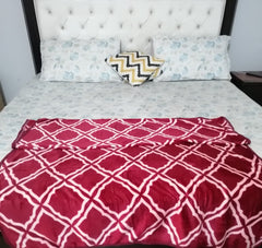 Single Bed Blanket Soft Fleece – Warm Lightweight Winter Blanket for Kids & Adults