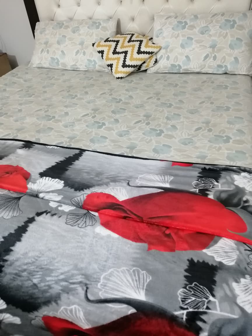 Single & Double Bed Blanket Soft Fleece
